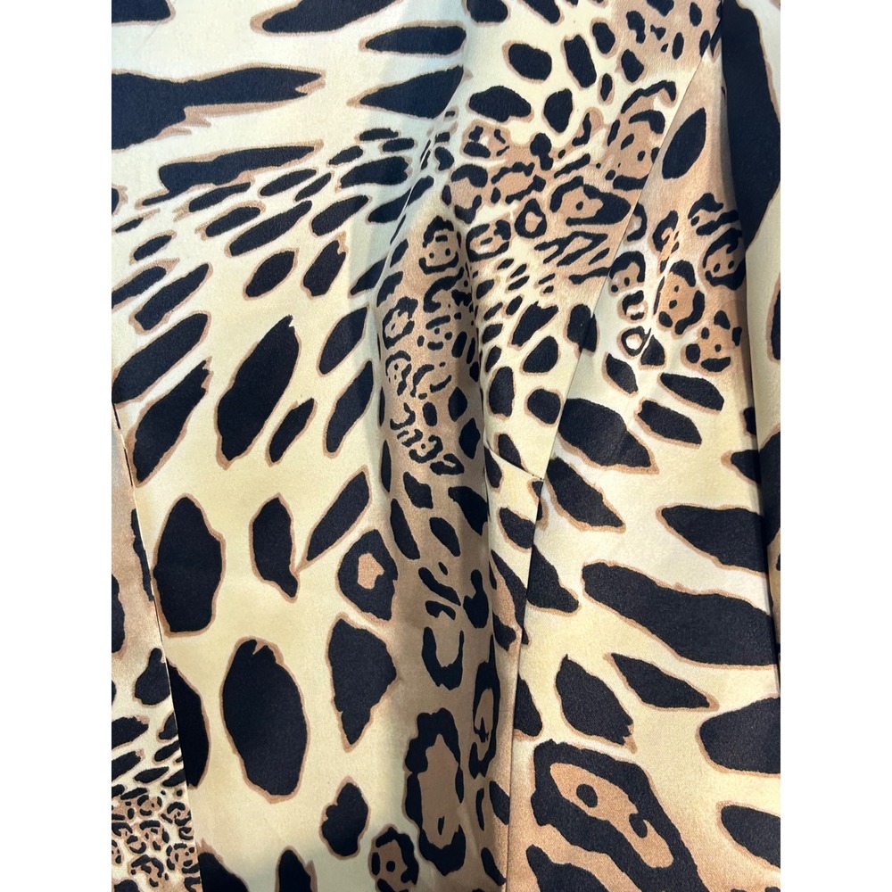 Isabella Suits Womens Blazer Jacket‎ Leopard Print Belted Size 18 - Picture 5 of 10